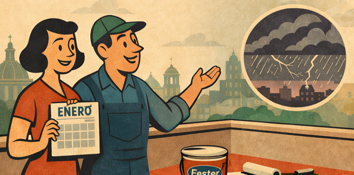 Prevén: este es el mejor tiempo para impermeabilizar